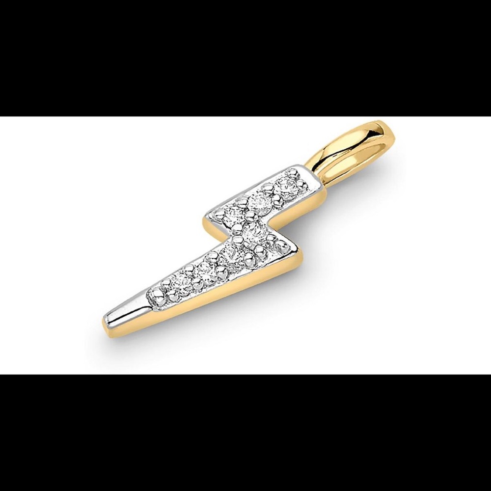Missoma Lighting Bolt Charm NWOT
